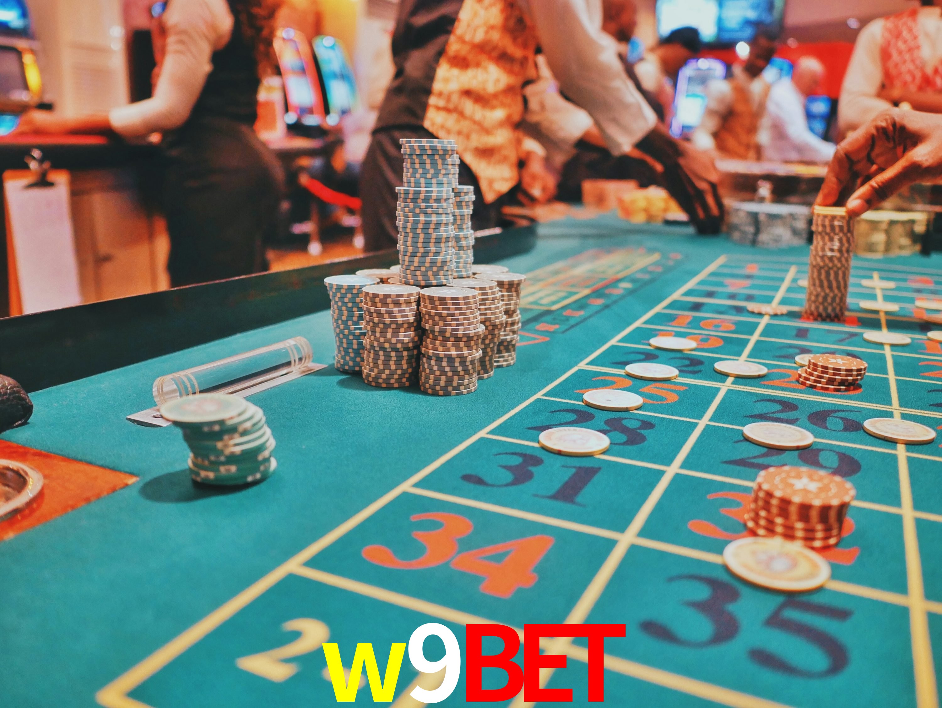 Mesa de Blackjack w9bet